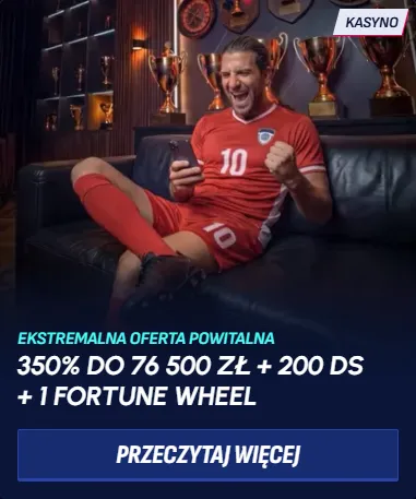 Ekstremalna Oferta Powitalna BetScore Casino BetScore Casino – karta Ekstremalna Oferta Powitalna 350% do 76 500 zł + 200 DS + 1 Fortune Wheel